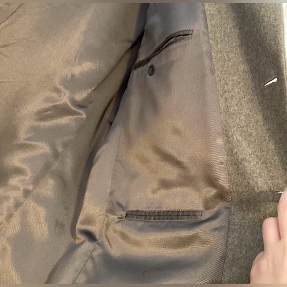 Brown-Blazer- Oscar de la Renta-No Sizing Listed Fits 42R-Excellent Condition - Picture 6 of 9